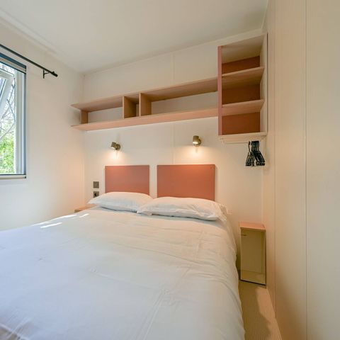 Mobile home 8 persons - Mobile-home | Comfort | 4 Bedrooms | 8 Pers. | Raised terrace | 2 bathrooms | Air-con.