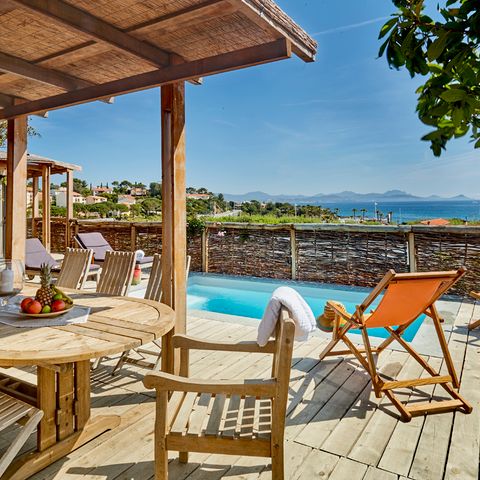 Mobile home 8 persons - Lodge Riviera - 2 to - Air-conditioned Plancha