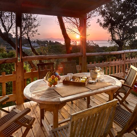 Mobile home 6 persons - Lodge Luxury Panoramic View - 2 to - Air-conditioned Plancha