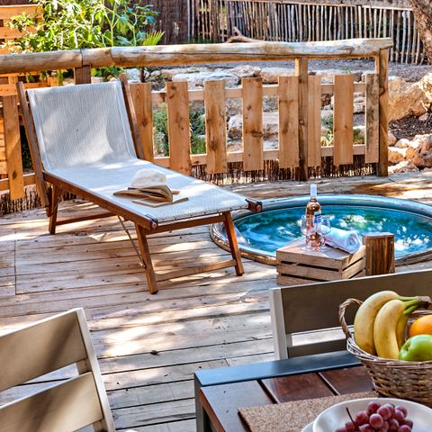 Mobile home 6 persons - Lodge - 2 to - Sea view air-conditioned Plancha