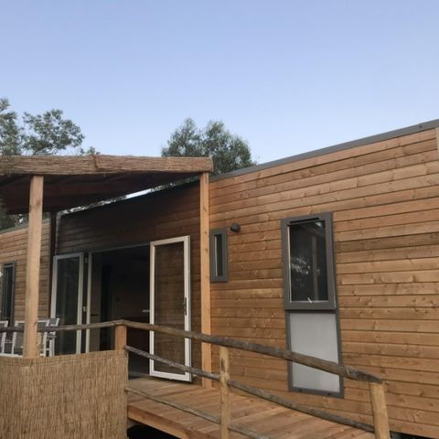 Mobile home 6 persons - Lodge - 2 to - Sea view air-conditioned Plancha