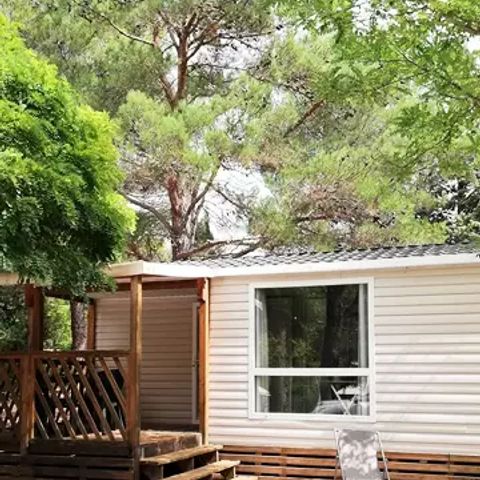Mobile home 4 persons - Mobile-home Grand Confort 3 Rooms 4 People Air-conditioned + TV