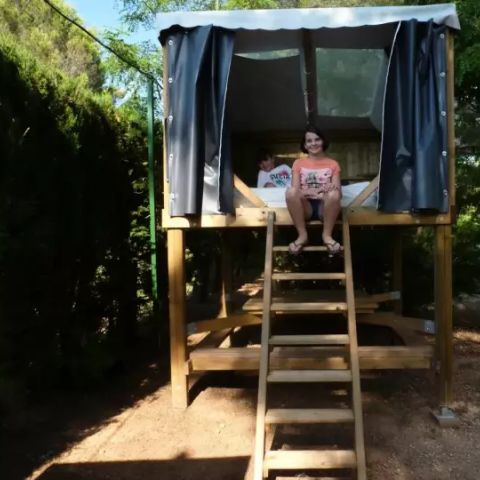 Accommodation 2 persons - Ecolodge Campétoile 1 Room 2 People Without Sanitary Facilities