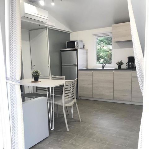 MOBILE HOME 6 people - Mobile home 36m² - air conditioning + TV + Covered terrace
