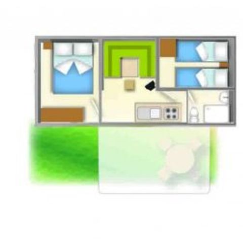 MOBILE HOME 4 people - Baia Blu