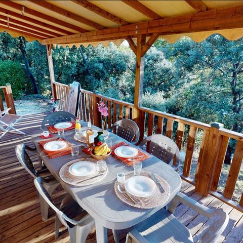 MOBILE HOME 6 people - Cottage Confort 3 Bedrooms + Air Conditioning + Dishwasher