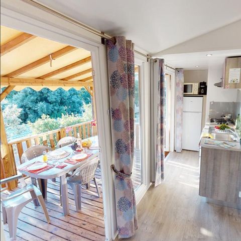 MOBILE HOME 6 people - Cottage Confort 3 Bedrooms + Air Conditioning + Dishwasher