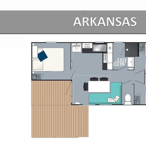 Mobile home 8 persons - ARKANSAS CONFORT