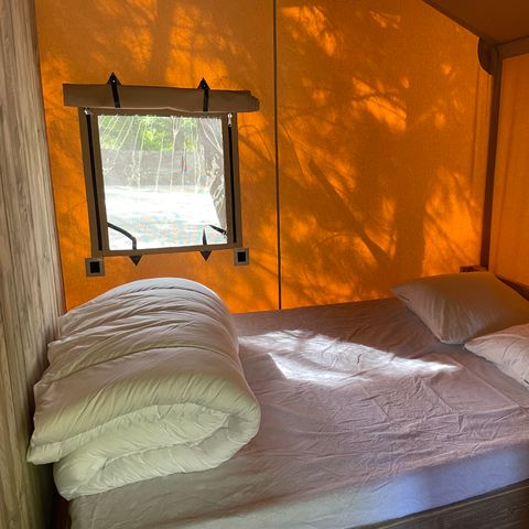 CANVAS AND WOOD TENT 5 people - Lodge Safari