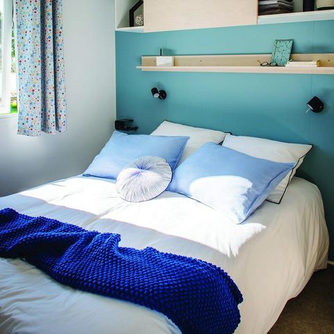 MOBILE HOME 5 people - Home Flower Premium 26,5m² (2 bedrooms, max 4 adults + 1 small child) 16m² covered terrace