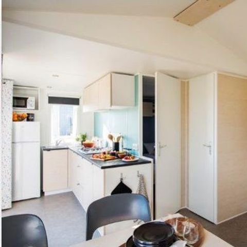 MOBILE HOME 5 people - Home Flower Premium 26,5m² (2 bedrooms, max 4 adults + 1 small child) 16m² covered terrace