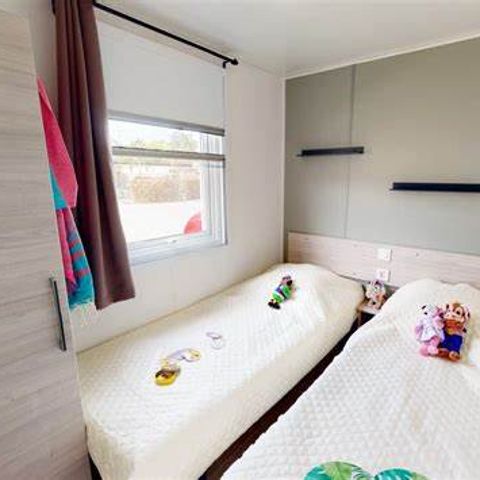 MOBILE HOME 6 people - Home-Flower Premium 30m² (3 bedrooms) + 16m² covered terrace