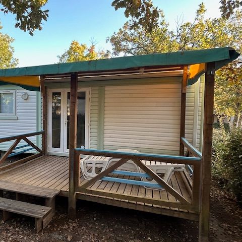 MOBILE HOME 4 people - Standard 26m² mobile home (2 bedrooms) + 8m² covered terrace