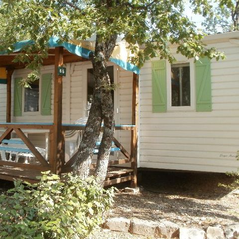 MOBILE HOME 4 people - Comfort 26m² (2 bedrooms) + 10m² covered terrace