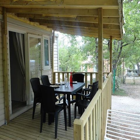 MOBILE HOME 4 people - Confort + 28m² (2 bedrooms) + 10m² covered terrace