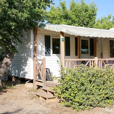 MOBILE HOME 6 people - Comfort 30m² (3 bedrooms) + 10m² covered terrace