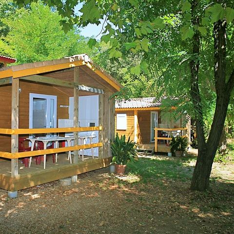 CHALET 5 people - SUPER ECO (Without sanitary facilities)