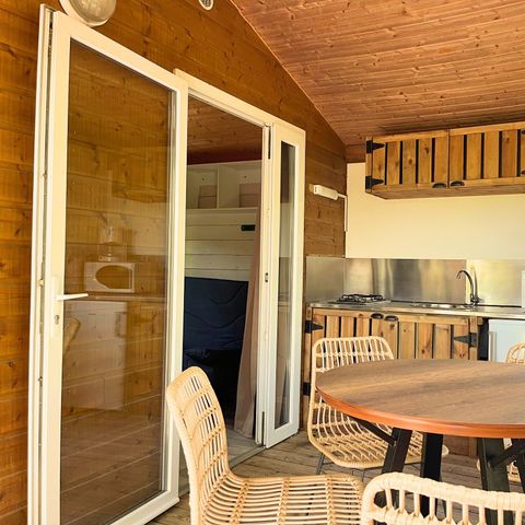CHALET 4 people - Eco Cabin 2/4 Pers. 10m² + 6m².
