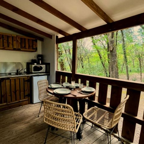 CHALET 2 people - Prestige 1 bed 2/3 pers 13m²+ 8m²