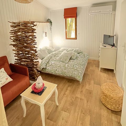 Chalet 2 persons - Prestige 1 bed 2/3 pers 13m²+ 8m²