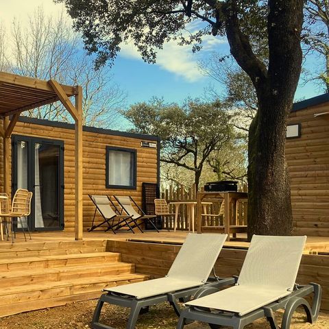 Mobile home 8 persons - Sunêlia Luxe Lodge with jacuzzi - 4 bedrooms
