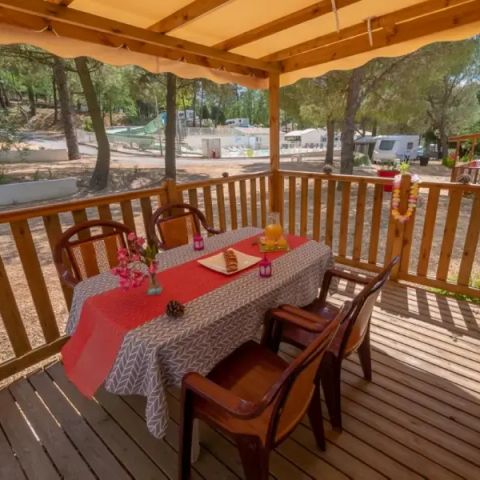 Mobile home 4 persons - Aqua 2 Bedrooms 4 People Semi-covered terrace TV