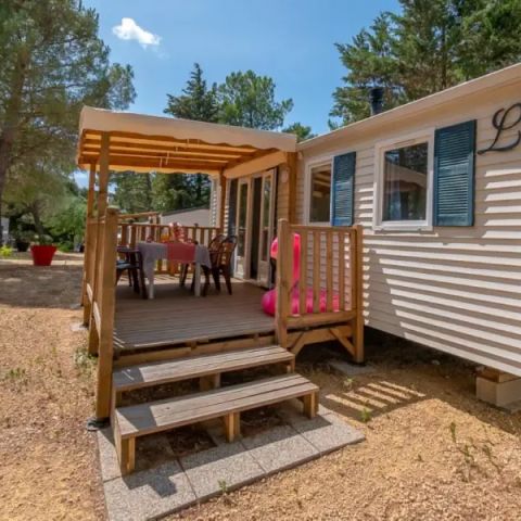 Mobile home 4 persons - Aqua 2 Bedrooms 4 People Semi-covered terrace TV