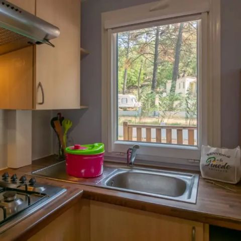Mobile home 4 persons - Aqua 2 Bedrooms 4 People Semi-covered terrace TV