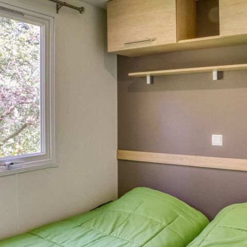 MOBILE HOME 6 people - Comfort mobile-home 33m² 3 bedrooms - semi-covered terrace - air-conditioning 6 pers
