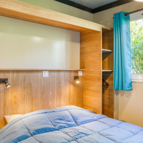 CHALET 5 people - Chalet Confort 25m² 2 bedrooms - covered terrace - air conditioning 5 people
