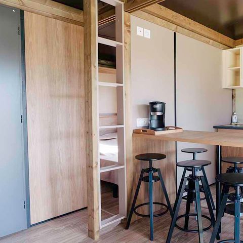 CHALET 6 people - Comfort 35m² 3 bedrooms semi-covered terrace + air conditioning