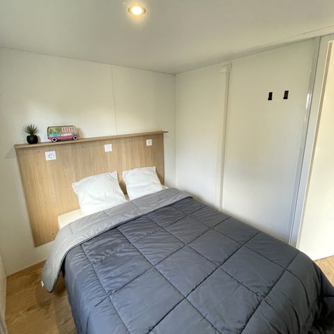 MOBILE HOME 4 people - Premium 29 m² 2 bedrooms semi-covered terrace + air conditioning + LV L