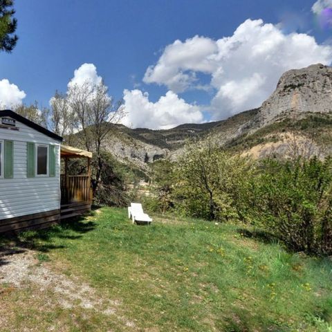 MOBILE HOME 4 people - Family Classic - Air conditioning - TV garden view