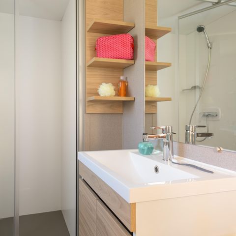 MOBILE HOME 6 people - Espace Premium 32m² - Air conditioning - TV with mountain view