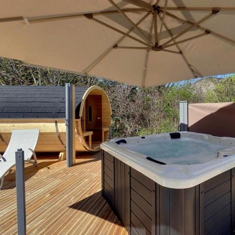 CHALET 6 people - Chalet Prestige 75m² - Jacuzzi - 2 Bathrooms