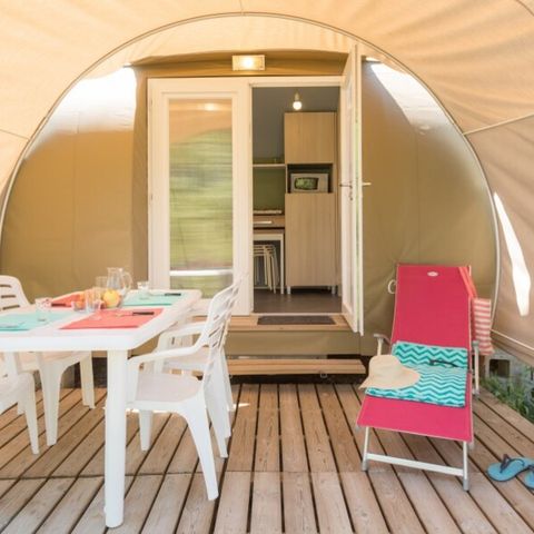 Tent 4 persons - Ciela Coco Sweet Tent - 2 bedrooms (without sanitary facilities)