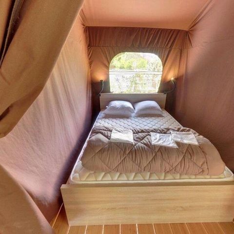 TENT 5 people - Ciela Nature Lodge SPA tent - 3 bedrooms - Fitted kitchen - Bathroom