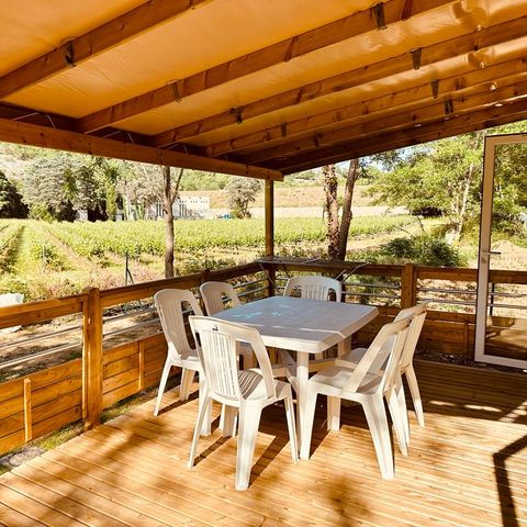 MOBILE HOME 6 people - Mobile-home Louisiane Luxe 38m² 3 bedrooms with view