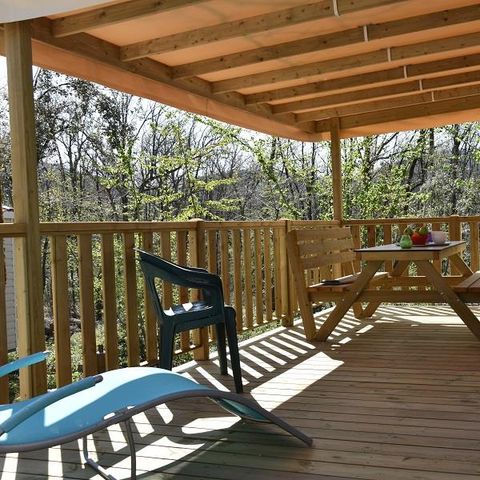 MOBILE HOME 6 people - Cottage LE CORDELIA - air-conditioned - 3 bedrooms - S