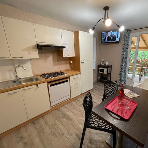 COUNTRY HOUSE 5 people - Cottage LA GARIOTTE - sleeps 5 - 2 bedrooms - Air-conditioned - Television - Dishwasher - S