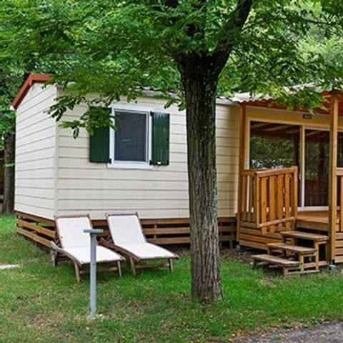 Mobile home 8 persons - Mobile-home | Premium | 3 Bedrooms | 6/8 Pers. | Raised terrace | Air-con.