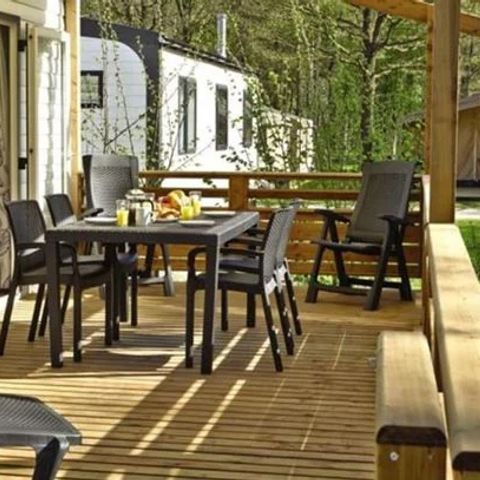 MOBILE HOME 8 people - Mobile-home | Premium | 3 Bedrooms | 6/8 Pers. | Raised terrace | Air-con.