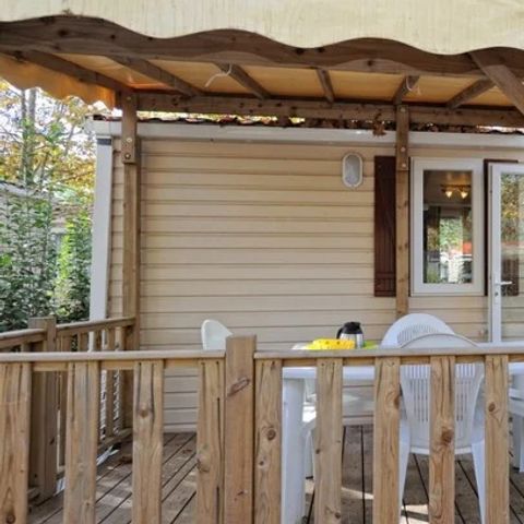 MOBILE HOME 4 people - Classic | 2 Bedrooms | 4 Pers. | Raised terrace | Air-con.