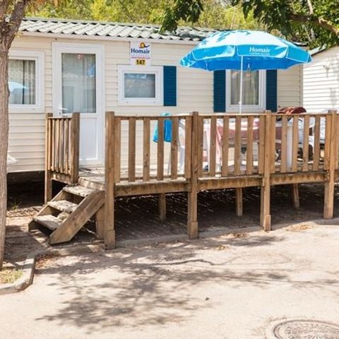 MOBILE HOME 6 people - Classic | 2 Bedrooms | 4/6 Pers. | Uncovered elevated terrace | Air-conditioning.
