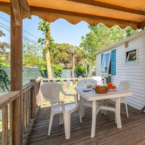 MOBILE HOME 6 people - Classic | 3 Bedrooms | 6 Pers. | Raised terrace | Air-con.