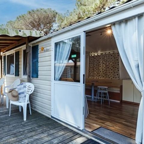 MOBILE HOME 6 people - Classic XL | 3 Bedrooms | 6 Pers. | Raised terrace | Air-con.