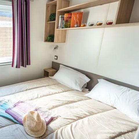 MOBILE HOME 6 people - Mobile-home | Comfort | 3 Bedrooms | 6 Pers. | Raised terrace | Air conditioning