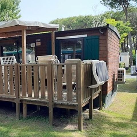 Mobile home 6 persons - Mobile-home | Comfort | 3 Bedrooms | 6 Pers. | Raised terrace | Air conditioning