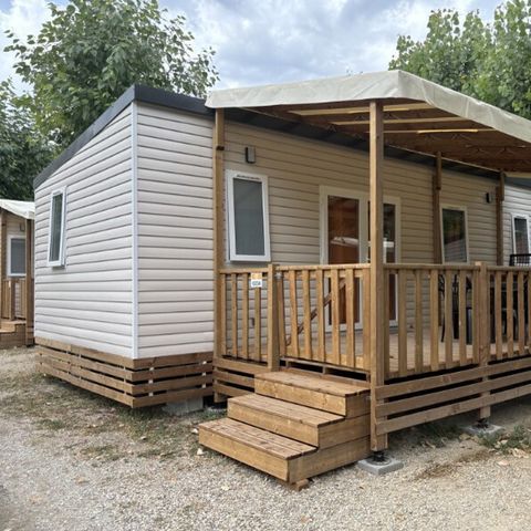 Mobile home 8 persons - Mobil-home | Classic XL | 3 Bedrooms | 6/8 Pers. | Raised terrace | Air-con.