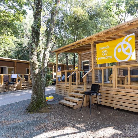 MOBILE HOME 6 people - Mobil-home | Premium | 3 Bedrooms | 6 Pers. | Terrace Lounge | Air-con.